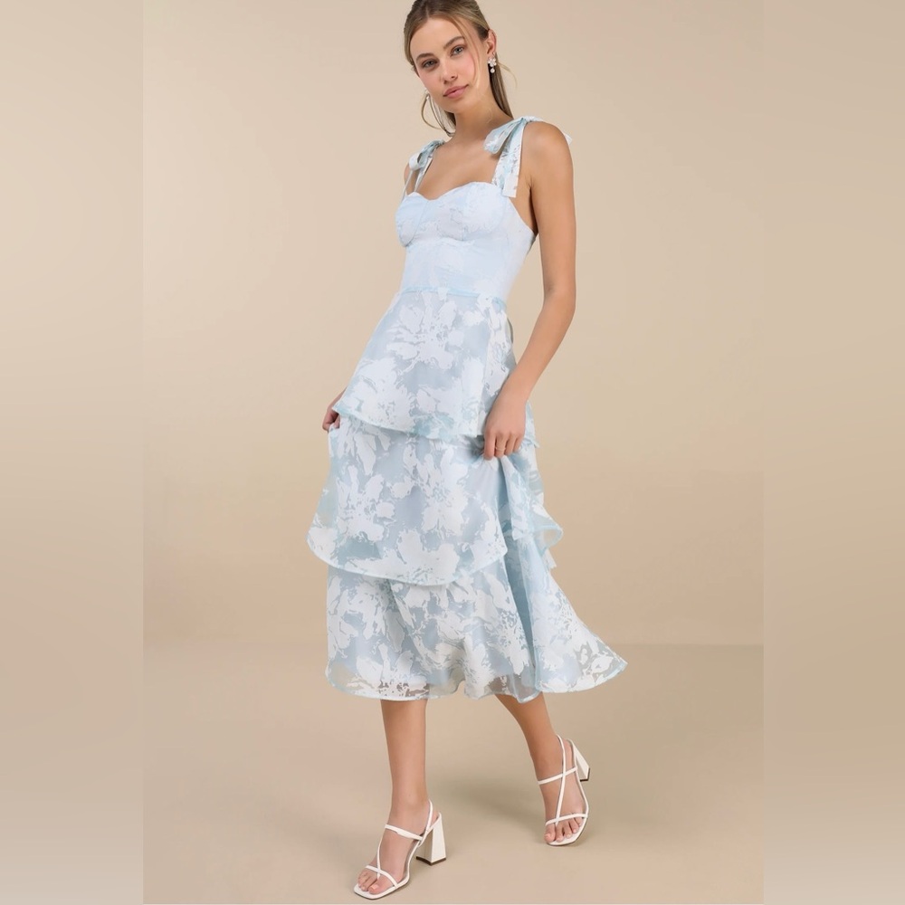 Lulus Baby Blue Dress
